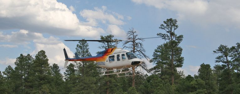 Hélicoptère Papillon au Grand Canyon