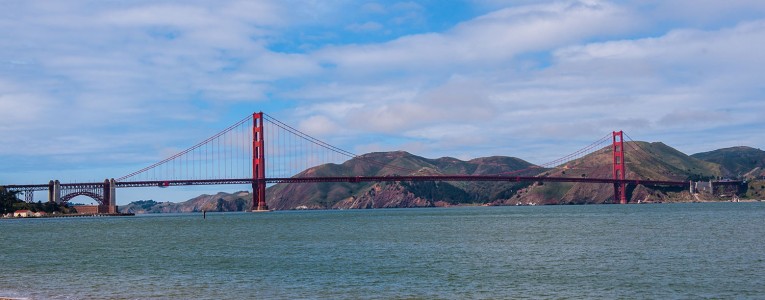 Golden Gate Bridge depuis la plage