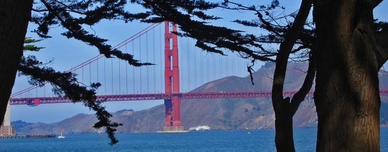 Golden Gate Bridge depuis la plage